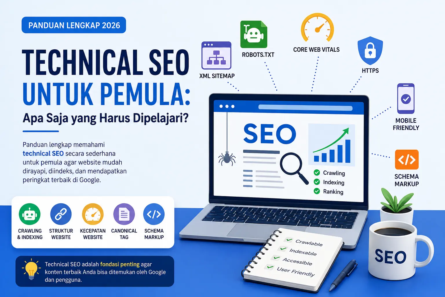 panduan technical seo pemula
